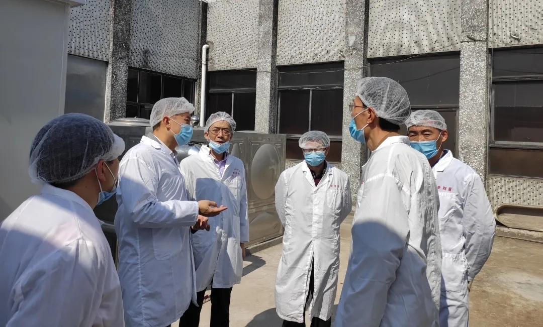 广州市生态情形局海珠区分局局长区劲邦一行到威尼斯9499公司检查指导事情